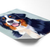 Bernese Mountain Dog | Watercolor Pet Poster (Hoek)