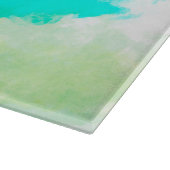 Bernese Mountain Dog Waterverf Art Snijplank (Hoek)