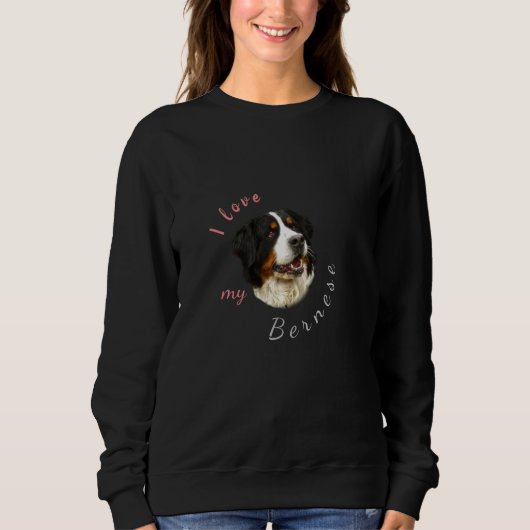 Bernese Mountain dog Women's Basic Sweatshirt (Voorkant)