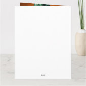 Bernese Mountain fiets St. Patrick's Day Kaart (Achterkant)