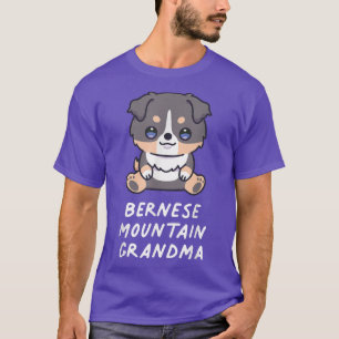 Bernese Mountain Grandma Kawaii Hondenliefhebber O T-shirt