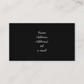 Bernese Mountain puppies visitekaartje (Achterkant)