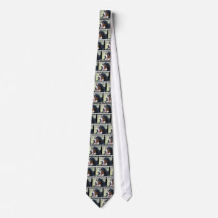Bernese Mountain Puppy Necktie Stropdas