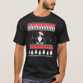 Bernese Mountain Ugly KerstSweater T-shirt (Voorkant)