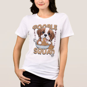 Bernese Mounten Schattige pet T-shirt voor dames