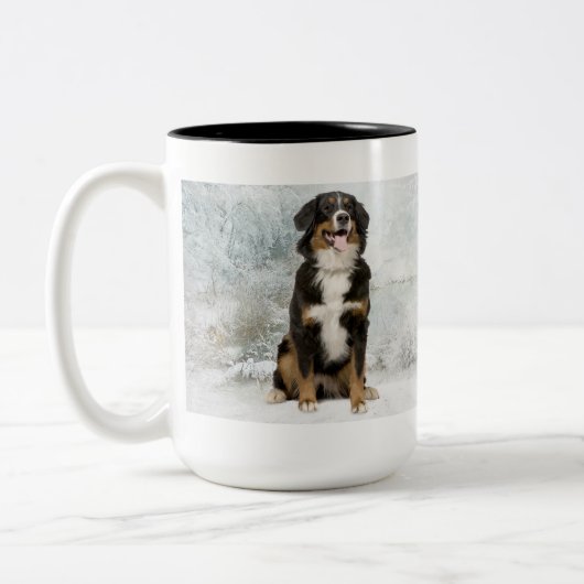 Bernese Mt. Chien Mug (Gauche)