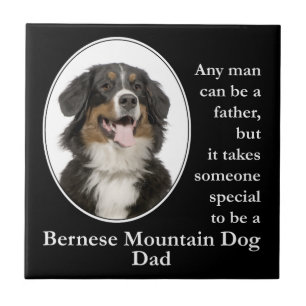 Bernese Mt. Dog Dad Tile Tegeltje