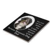 Bernese Mt. Dog Dad Tile Tegeltje (Zijkant)