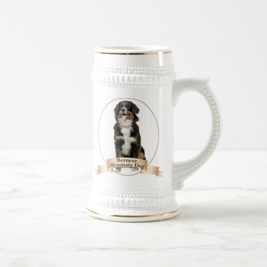 Bernese Mt. Dog Stein Bierpul (Rechts)