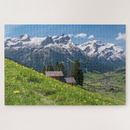 Bernese Oberland Switzerland Jigsaw Puzzle (Horizontal)
