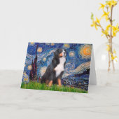 Bernese - Sterrennacht Kaart (Gele Bloem)