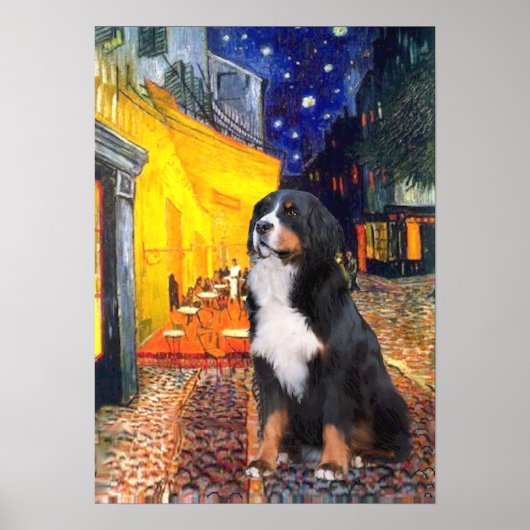 Bernese - Terras Cafe Poster (Voorkant)