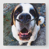 Bernhadiner vierkante klok (Voorkant)