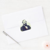 Bernhard Riemann Vierkante Sticker (Envelop)