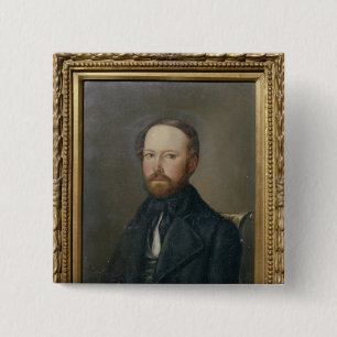 Bernhard van Bismarck, 1844 Vierkante Button 5,1 Cm