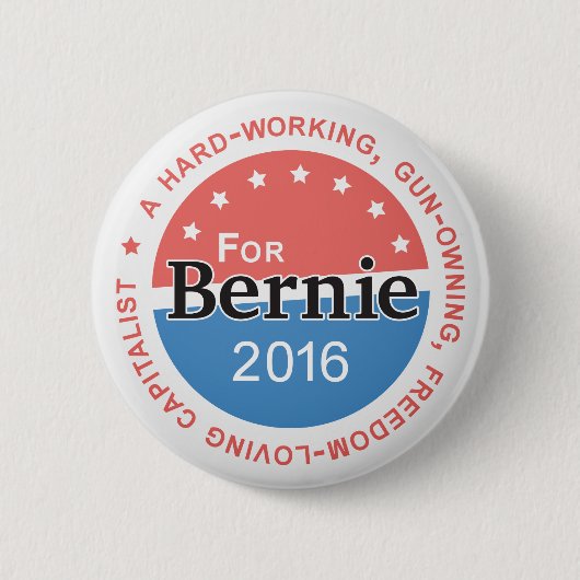 Bernie 2016 Button (Voorkant)