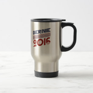 Bernie 2016 stijlbanner reisbeker