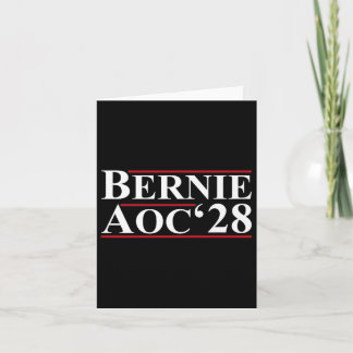 Bernie Aoc 2028 Bernie Sanders Alexandria Cortez P Kaart