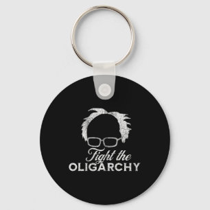 Bernie AOC 2028 Fight Oligarchy Bernie Sanders Pre Sleutelhanger