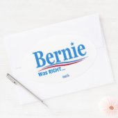 Bernie had gelijk sticker (Envelop)
