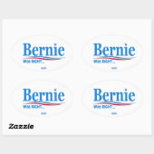 Bernie had gelijk sticker (Vel)