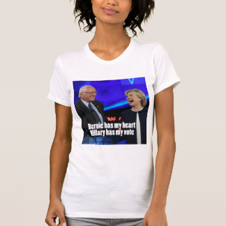 Bernie heeft mijn hart, Hillary heeft mijn shirt