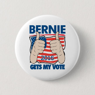 Bernie krijgt mijn stem 2016 Bernie Sanders Campai Ronde Button 5,7 Cm