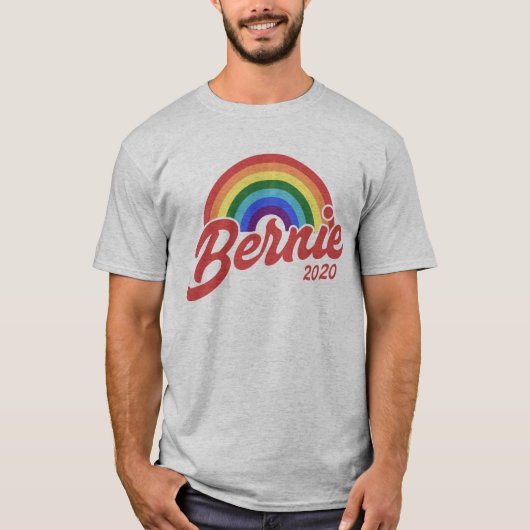 Bernie Rainbow T-shirt (Voorkant)