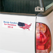 Bernie Sanders 2016 Bumpersticker (Op Truck)