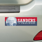 BERNIE SANDERS 2016 BUMPERSTICKER (Op auto)