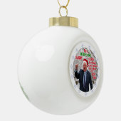 Bernie Sanders 2016 Keramische Bal Ornament (Links)