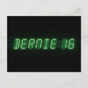 Bernie Sanders 2016 Klok Briefkaart