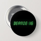 Bernie Sanders 2016 Klok Ronde Button 7,6 Cm (Voorkant /achterkant)