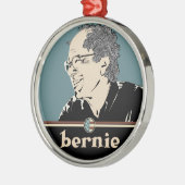 Bernie Sanders 2016 Metalen Ornament (Links)