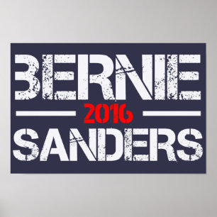 Bernie Sanders 2016 Poster