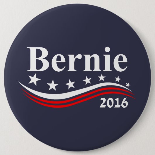 Bernie Sanders 2016 Ronde Button 6,0 Cm (Voorkant)