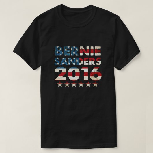 Bernie Sanders 2016 T-Shirt (Design voorkant)
