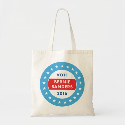 Bernie Sanders 2016 Tote Bag (Voorkant)