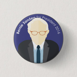 Bernie Sanders 2016 voor president aangepaste pin Ronde Button 3,2 Cm