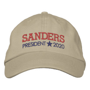 Bernie Sanders 2020 Geborduurde Pet