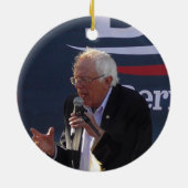Bernie Sanders 2020 Keepomwille Souvenir Kerstmis Keramisch Ornament (Achterkant)