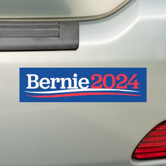 Bernie Sanders 2024 Bernie 2024 Bumpersticker (Op auto)