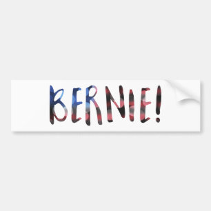 bernie sanders bokeh bumpersticker