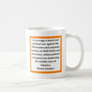 Bernie Sanders citaat Koffiemok