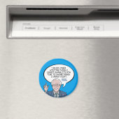 Bernie Sanders Comic Quote Magneet (Insitu (Vaatwasser))