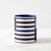 Bernie Sanders Drapeau Américain Café Mug Politiqu (Centre)