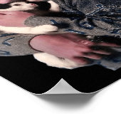 Bernie Sanders Hugging Cat Shirt Cute Animal Lover Poster (Hoek)