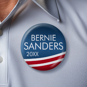 Bernie Sanders - KAN jaar 2024 veranderen Ronde Button 5,7 Cm