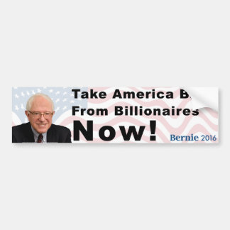 Bernie Sanders neemt Amerika terug Bumpersticker