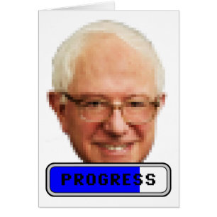 Bernie Sanders Pixelated - PROGRÈS